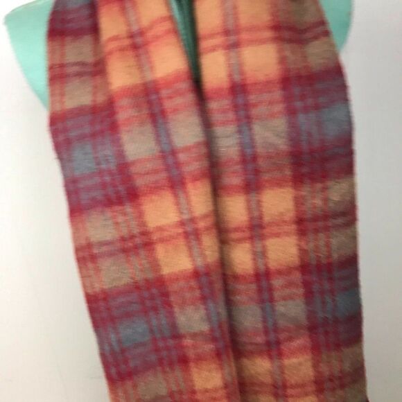 Vintage Paris Accessories, Inc. Soft Plaid Scarf Cozy Fall Winter Scarf - Picture 9 of 10